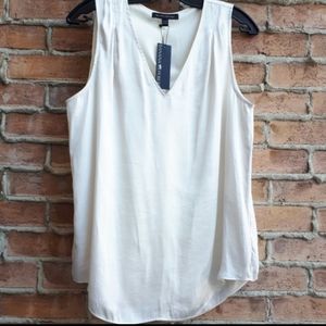 NWT BR Satin Lined Sleeveless Blouse
